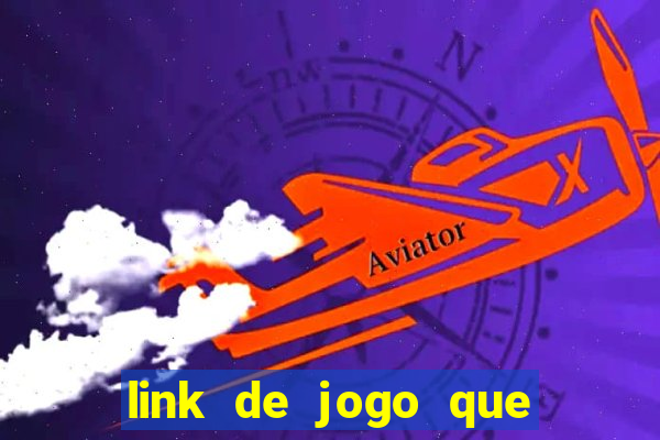 link de jogo que ganha dinheiro sem depositar